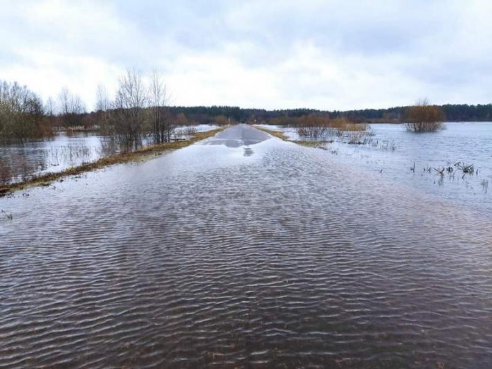 Из-за паводка нарушено транспортное сообщение с деревней Колодливо