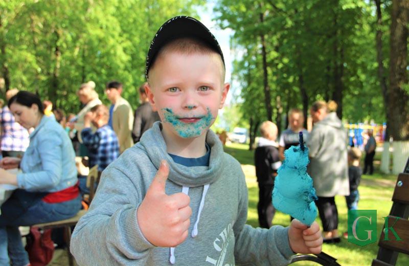 Как отмечают День защиты детей в Костюковичах