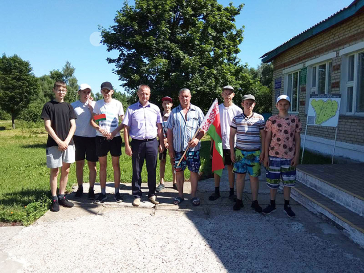 Воспитанники лагеря труда и отдыха «Энергия молодости» приняли участие в велопробеге