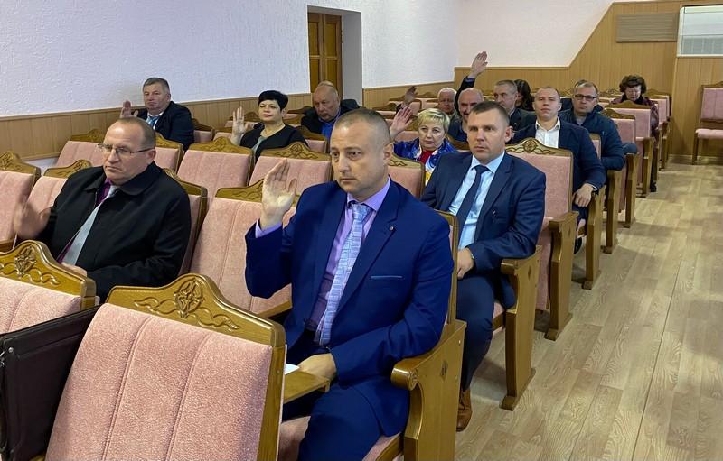 Очередная тридцать восьмая сессия Костюковичского районного Совета депутатов двадцать восьмого созыва состоялась в зале заседаний райисполкома
