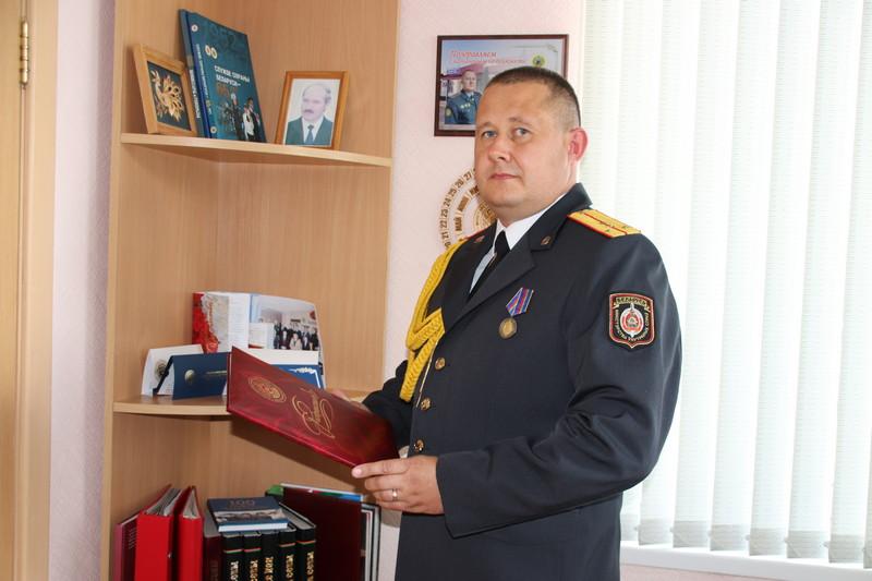 На страже безопасности: сотрудники Костюковичского отделения Департамента охраны отмечают день образования службы