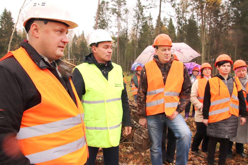 На территории Паньковского лесничества был организован и проведен районный День охраны труда