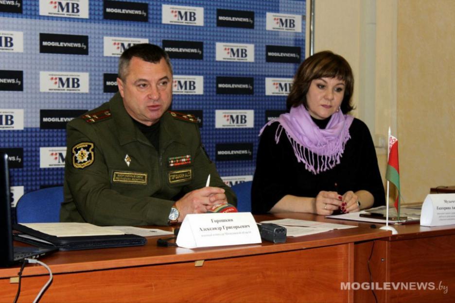Ход призывной кампании, военную службу обсудили в пресс-центре «Могилевских ведомостей»