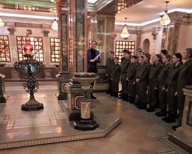 Воспитанники военно-патриотического клуба "Зубр" побывали в Минске