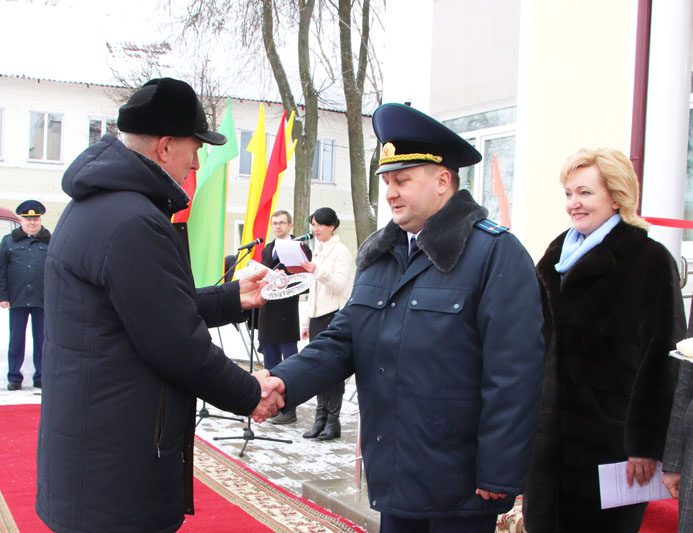 Новое здание районной прокуратуры торжественно открыли в Костюковичах