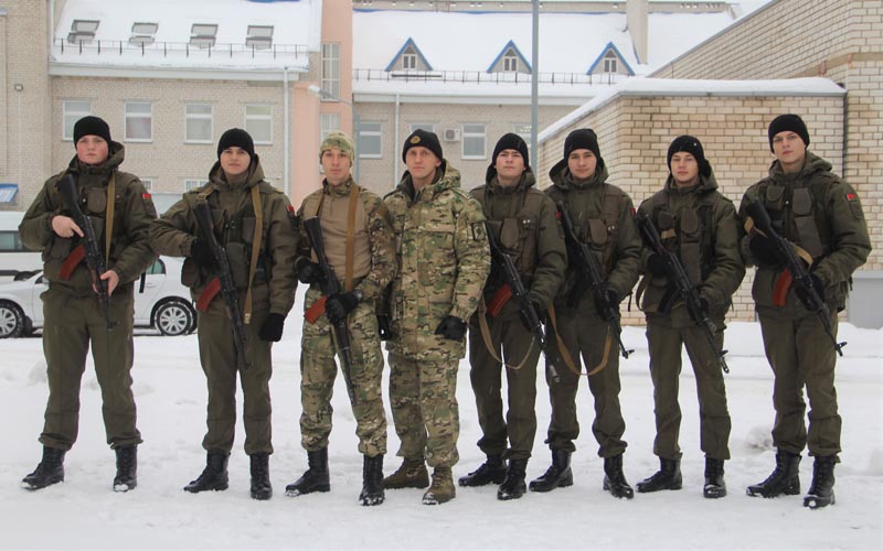 Очередные практические занятия для воспитанников военно-патриотического клуба «Зубр» прошли на базе районного отдела внутренних дел