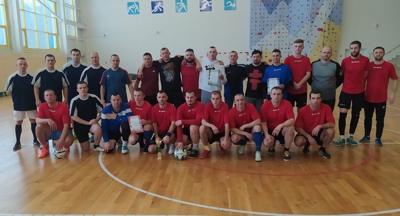 Как сыграли в мини-футбол команды трудовых коллективов Костюковичского района