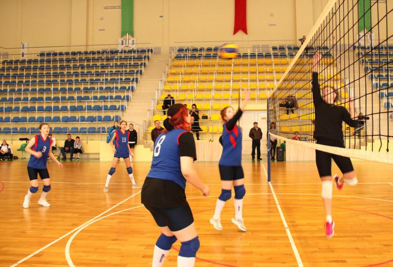 Кто стал победителем района по волейболу среди женщин в Костюковичах