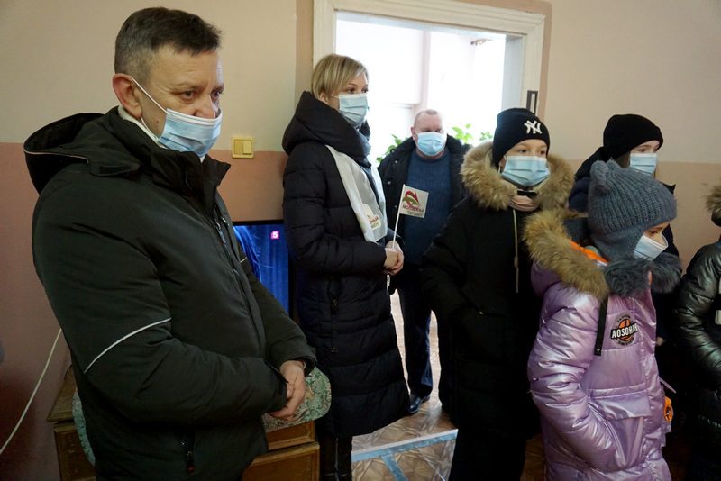 От всей души поздравили пожилых в Крапивенской больнице сестринского ухода