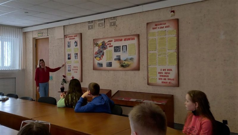 Учащиеся Белынковичской СШ посетили Костюковичский краеведческий музей