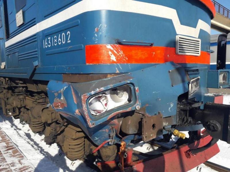 На ж/д переезде в Кричевском районе поезд сбил грузовой автомобиль
