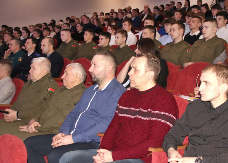 Торжественное мероприятие, посвященное Дню защитников Отечества и 105-летию Вооруженных Сил Республики Беларусь