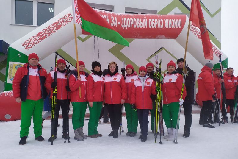 Вернулись с дипломами: команда Костюковичского района приняла участие в спортивном празднике «Могилевская лыжня-2023»