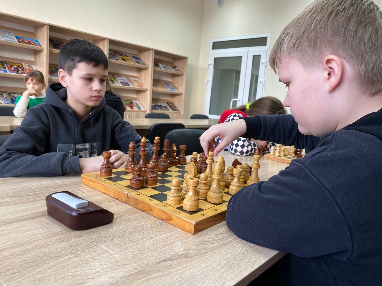 Шах и мат! Школьники Костюковичского района сыграли в шахматы