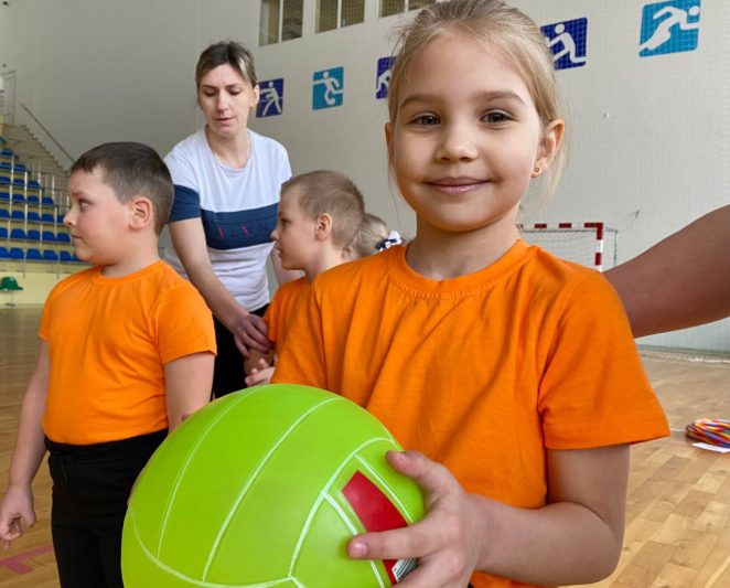Спортивный праздник «Весёлые старты» собрал воспитанников детских садов города Костюковичи