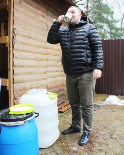 Как идет заготовка сока в Костюковичском районе