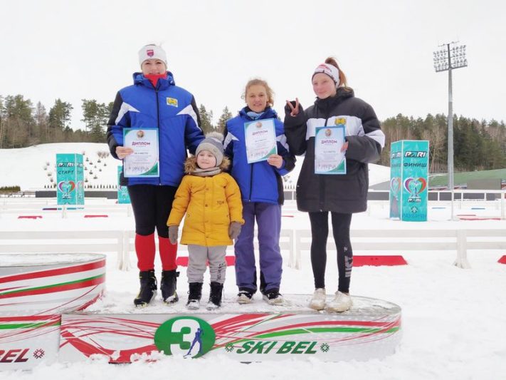 Костюковчане приняли участие в республиканской спартакиаде среди сельских жителей "Золотой колос" по лыжному спорту