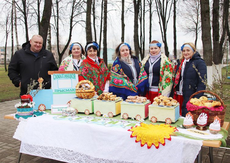 В агрогородке Селецкое прошел праздник Благовещенье по местным старинным традициям