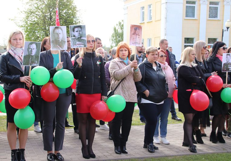 Торжественный митинг, посвященный 78-й годовщине Великой Победы, прошел в Костюковичах