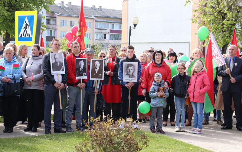 Торжественный митинг, посвященный 78-й годовщине Великой Победы, прошел в Костюковичах