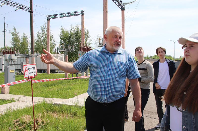 В Костюковичском районе электрических сетей прошел День открытых дверей