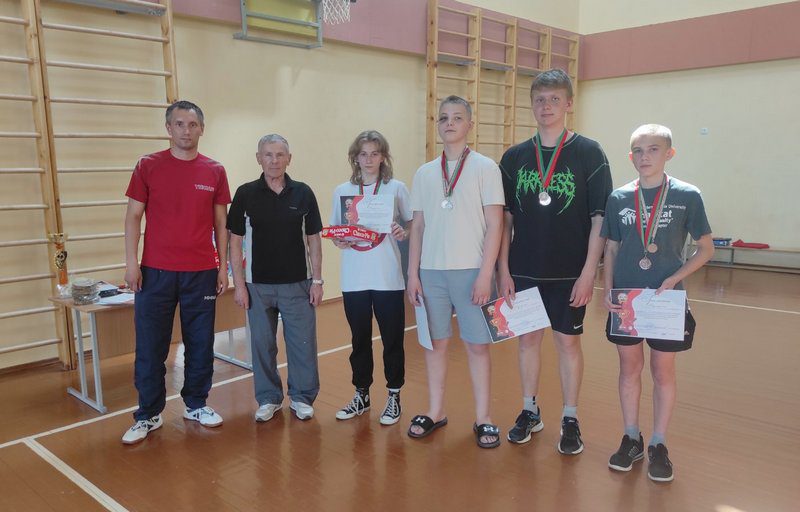 Призовые места заняли учащиеся Костюковщины в турнире по настольному теннису