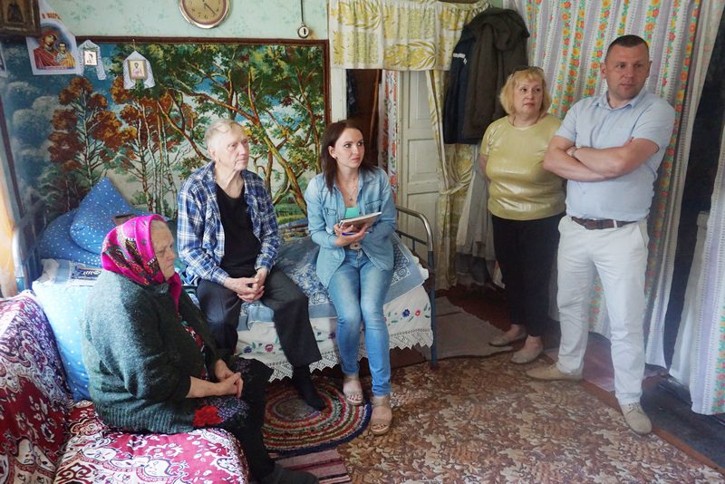 Социальный поезд «Забота» проехал по отдаленным деревенькам Бороньковского сельсовета