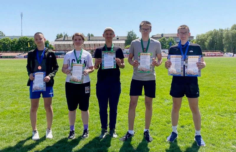 Костюковичские школьники стали серебряными призерами в областной спартакиаде по легкой атлетике