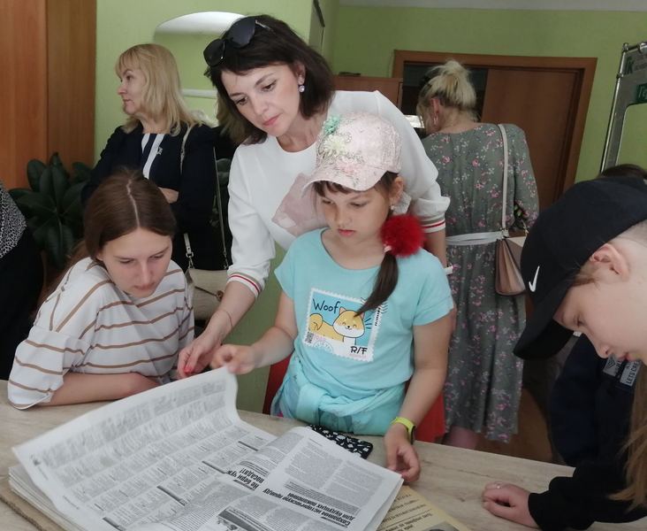 Воспитанники оздоровительного лагеря "Мечта" побывали на экскурсии в редакции районной газеты "ГК"