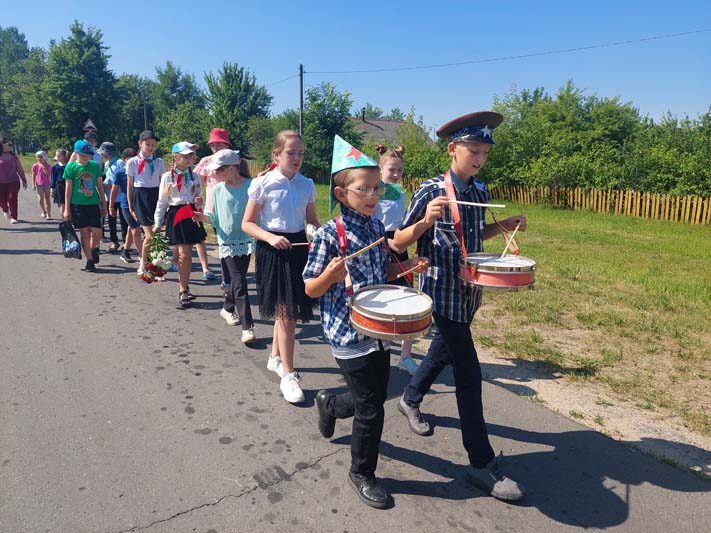 Мероприятия, приуроченные ко Дню всенародной памяти жертв ВОВ и геноцида белорусского народа прошли во всех лагерях района