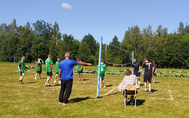 Соревнования по волейболу в рамках летней спартакиады для сельских жителей «Золотой колос-2023» прошли в Тупичино