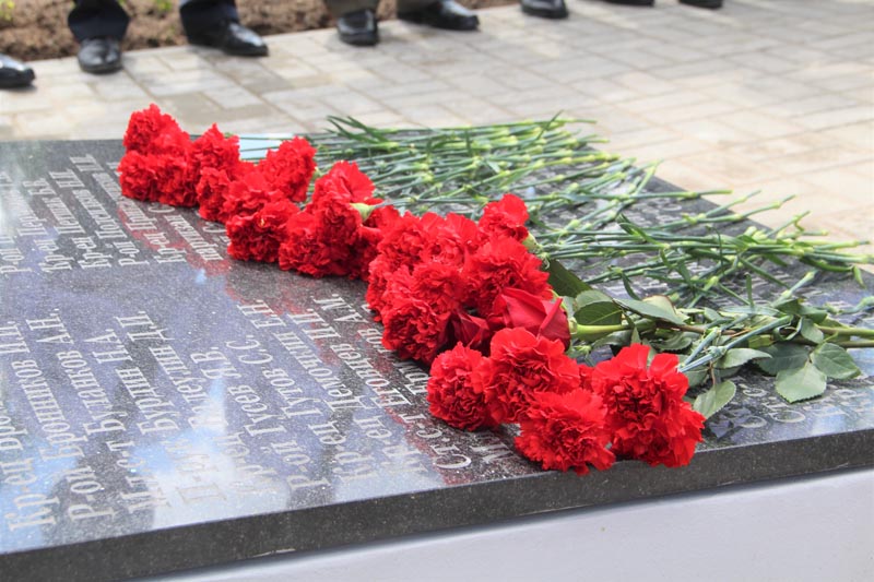 В Белынковичах торжественно открыли отреставрированный мемориал "Алеша"