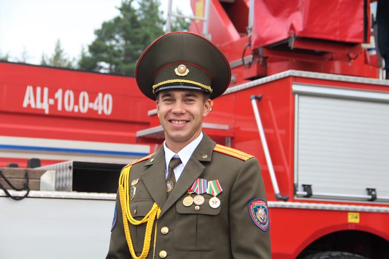 Костюковичские спасатели отмечают 170-летие пожарной службы Беларуси