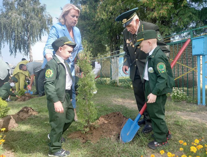В детском саду № 3 города Костюковичи заработало первое в Могилевской области дошкольное лесничество