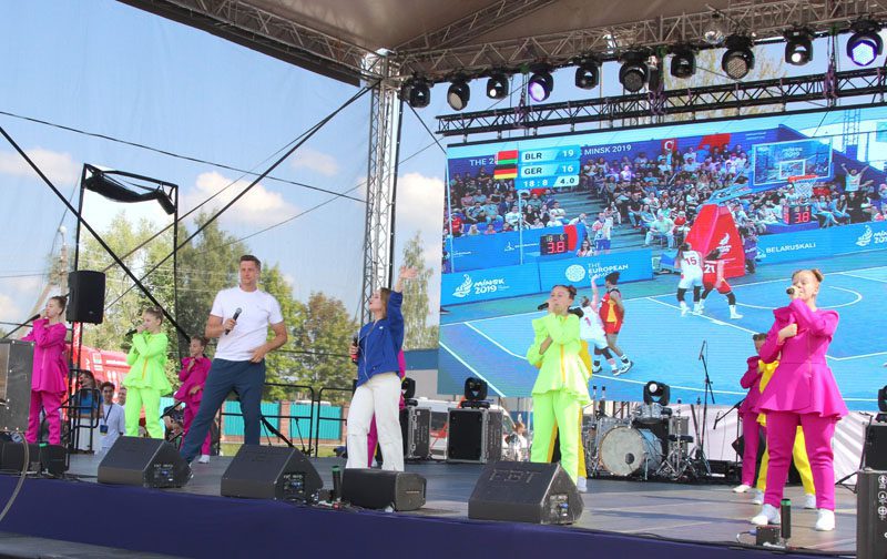 Торжественное открытие культурно-спортивного фестиваля «Вытокі. Крок да Алімпу» состоялось в Костюковичах