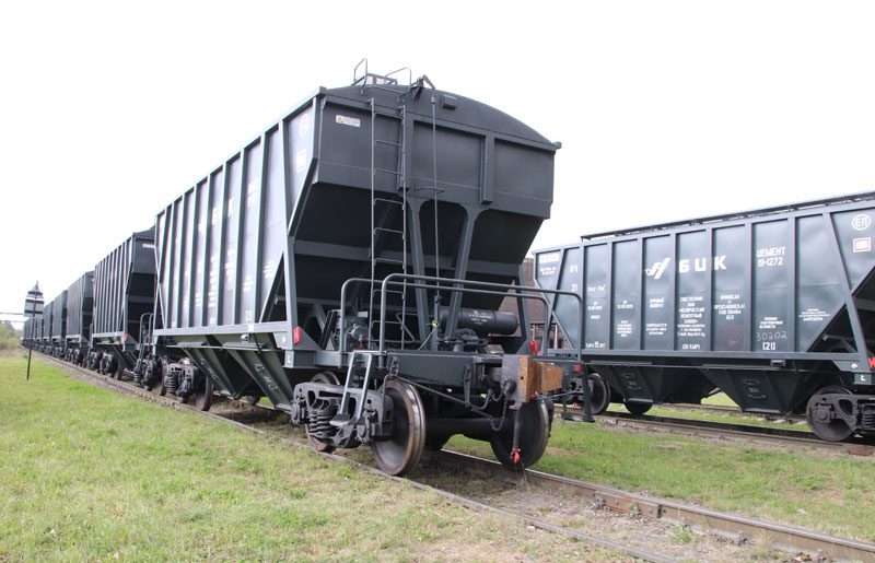 15 новых вагонов-хопперов для перевозки цемента получено и введено в технологический процесс в ОАО «Белорусский цементный завод»