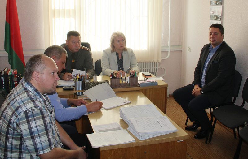 В Костюковичском военном комиссариате состоялось заседание призывной комиссии