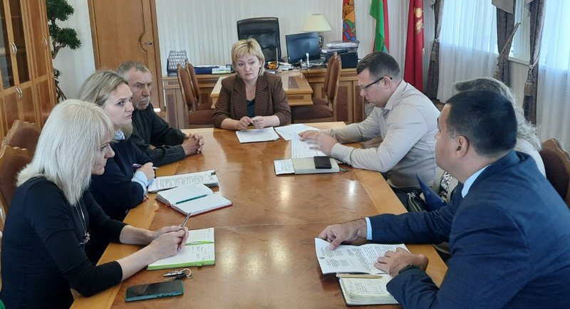 27 сентября председатель райисполкома Александра Михеенко провела прием граждан
