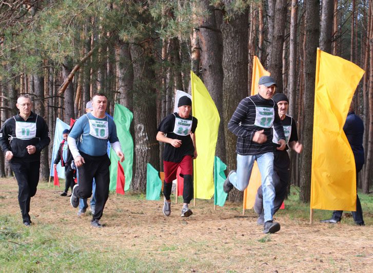 Осенний легкоатлетический кросс среди трудовых коллективов района прошел в урочище Боровец