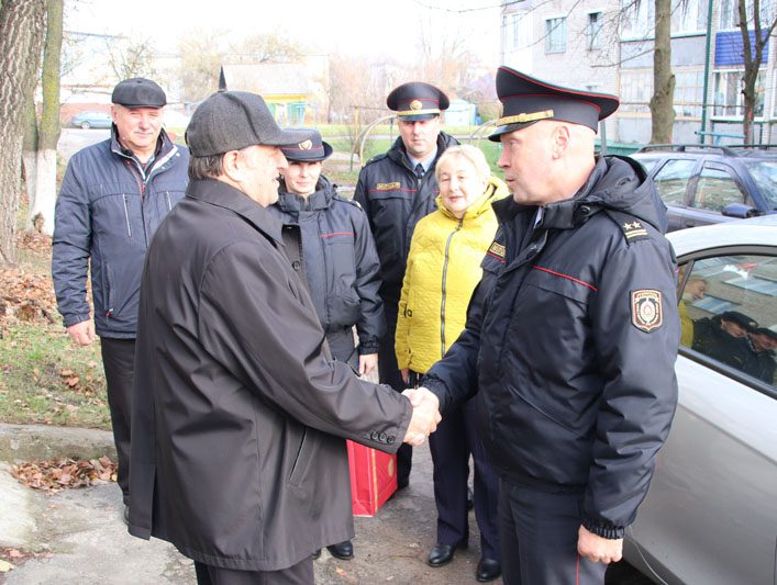 Ветеранов милиции чествовали в Костюковичах