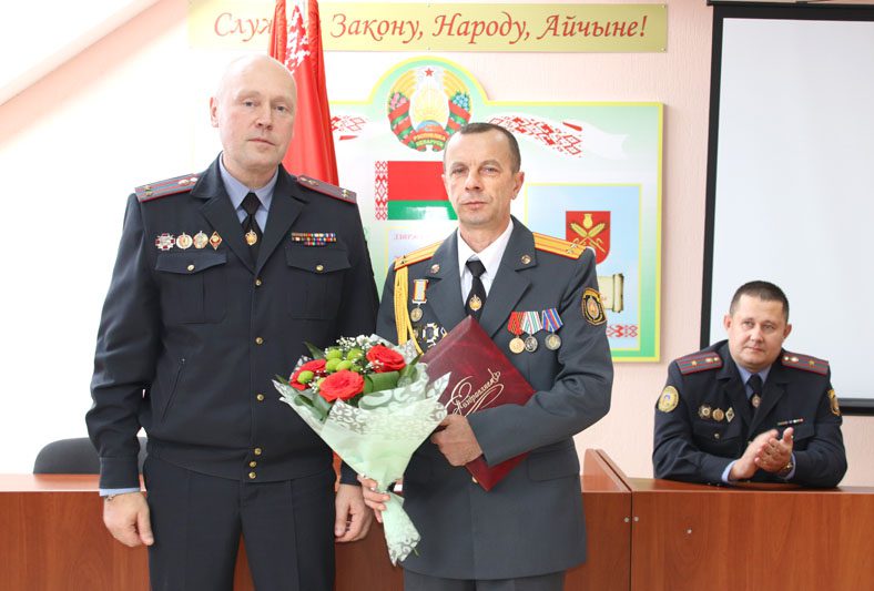 Ветеранов милиции чествовали в Костюковичах