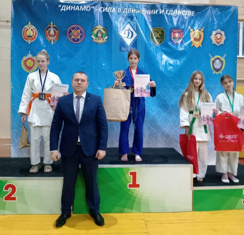 Юная костюковчанка Ульяна Галяс одержала победу в открытом турнире по дзюдо «Цитадель-2023»