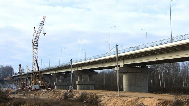 29 ноября в Черикове будет торжественно открыто движение по мосту через реку Сож