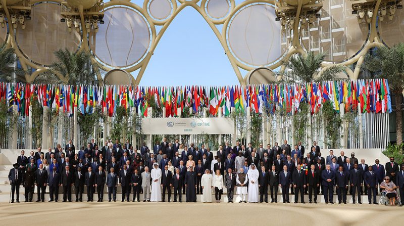 Лукашенко в Дубае принимает участие во Всемирном саммите по климату