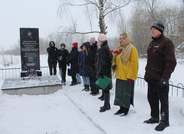 Учащиеся и педагоги Костюковичского колледжа провели ряд мероприятий, приуроченных Международному дню памяти жертв фашизма