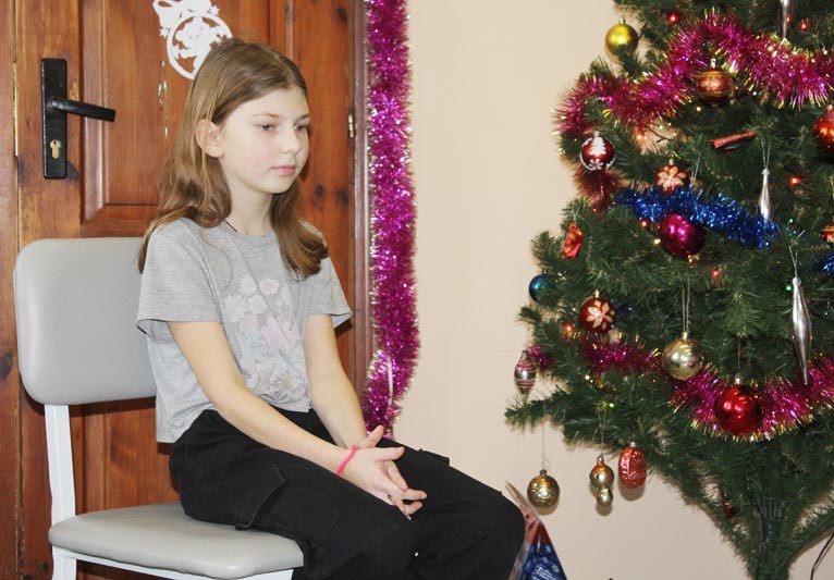 В преддверии Нового года поздравления принимали дети, которые проходят лечение в педиатрическом отделении Костюковичской ЦРБ
