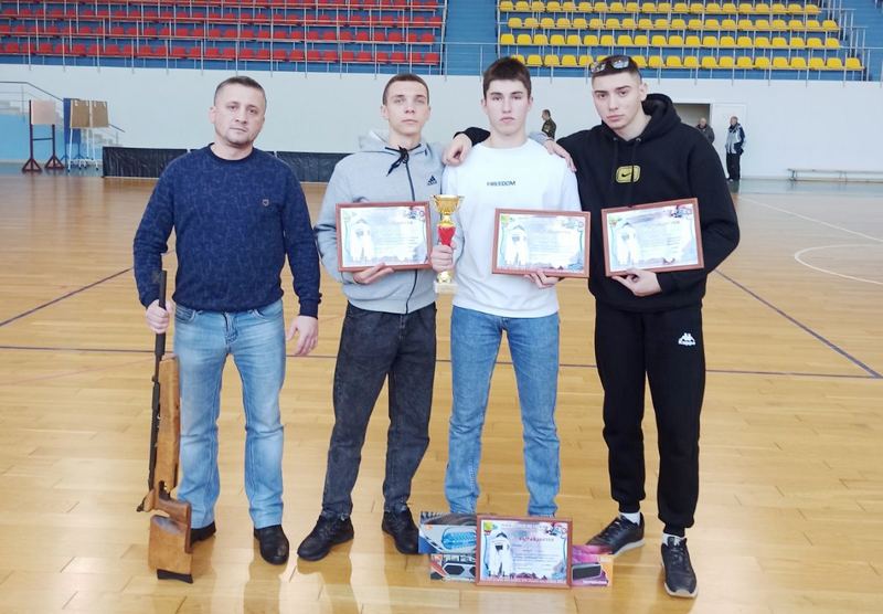 Команда Костюковичского района приняла участие в турнире по пулевой стрельбе из пневматической винтовки