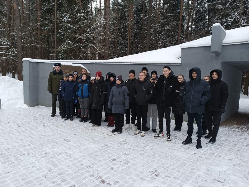 Учащиеся Костюковичского района посетили 188 гвардейскую инженерную бригаду