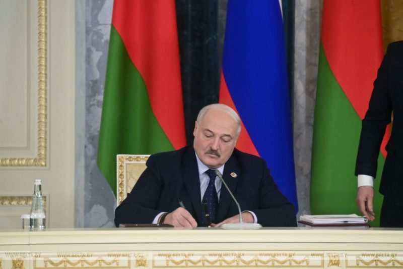 Лукашенко назвал главные задачи развития сотрудничества в Союзном государстве