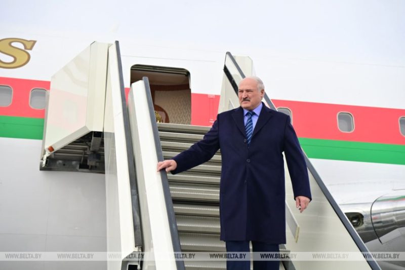 Лукашенко прилетел в Казань. Сегодня здесь открываются "Игры будущего"
